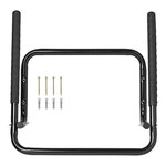 Foldable wall mount for 1 bicycle