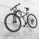 Foldable wall mount for 1 bicycle