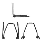 Adjustable wall mount for 1 bicycle