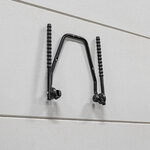 Adjustable wall mount for 1 bicycle