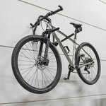 Adjustable wall mount for 1 bicycle