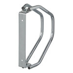 Wall-mounted bike rack for 1 bicycle