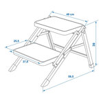 Foldable 2-Step Stool