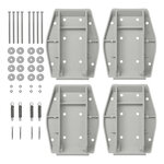 Stabilizing Feet with Spring – Set of 4 Pieces