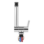 Trend A Mixer Tap 12V with Straight Spout diameter 27 mm Chrome x5 pcs