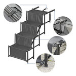 Foldable dog stairs