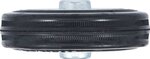 Solid Rubber Wheel steel rim Ø 100 mm