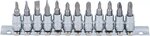 Bit Socket Set (1/4) Drive Slot SL, Cross Slot PH, Cross Slot PZ 12 pcs