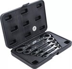 Double Ended Ratchet Wrench Set, straight, reversible 6 x 8-19 x 22 mm 5 pcs
