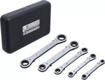 Double Ended Ratchet Wrench Set, straight, reversible 6 x 8-19 x 22 mm 5 pcs