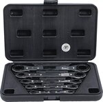 Double Ended Ratchet Wrench Set, straight, reversible 6 x 8-19 x 22 mm 5 pcs