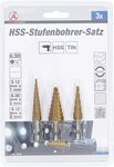 HSS Step Drill Set 3 - 20 mm 3 pcs