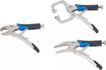 3-piece Mini Locking Pliers Set
