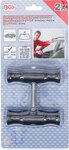Handle for puller wire for cutting windows 2-piece
