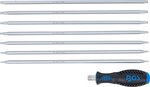 Screwdriver Set with interchangeable Blades T-Star (for Torx) / TS-Star (for Torx Plus) 8 pcs