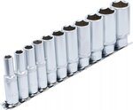 Socket Set Hexagon deep (3/8) Drive Inch Sizes 11 pcs