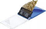 HSS Twist Drill Set titanium nitrated 1.5 - 6.5 mm 13 pcs