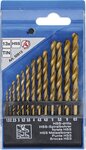 HSS Twist Drill Set titanium nitrated 1.5 - 6.5 mm 13 pcs