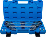 Double Swivel Head Ratchet Wrench Set 8 - 19 mm 10 pcs