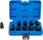 Impact Socket Set Hexagon (1/2) Drive 10 - 24 mm 10 pcs