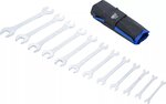 Double Open End Spanner Set 6 x 7 - 30 x 32 mm 12 pcs