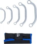 Obstruction Ring Spanner Set 8 x 10 - 21 x 22 mm 5 pcs