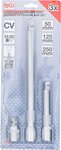 Wobble Extension Bar Set (1/2) 50 / 125 / 250 mm 3 pcs