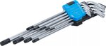 L-Type Wrench Set extra long T-Star tamperproof (for Torx) T10 - T50 9 pcs