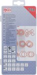 Seal Ring Assortment Copper Inch Sizes for Oil Drain Plugs 75 pcs