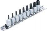 Bit Socket Set 6.3 mm (1/4) Drive TS-Star tamperproof (for Torx Plus) 9 pcs
