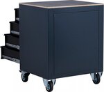 Tool Trolley 4 Drawers Mobile empty for Storage System Combination