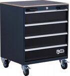 Tool Trolley 4 Drawers Mobile empty for Storage System Combination