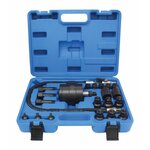Pneumatic vibrating puller designed to dismantle stuck injectors