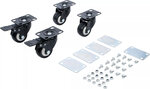 Swivel Castor Set fur System Case Roller Board 4 pcs