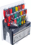Screwdriver Set with Bit Assortment in a Plastic Stand 44 pcs