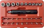 Impact screwdriver set with bits and sockets – 29 pieces