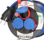 Cable Reel 15 m IP44 AT-N05V3V3-F 3G1.5 blue