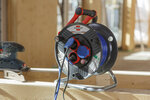 Cable Reel 25 m IP44 AT-N05V3V3-F 3G1.5 blue