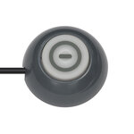 Power Strip EL CSP 24 6-way Anthracite 1.5m H05VV-F 3G1.5 – 2 Permanent, 4 Switchable via External Foot Switch