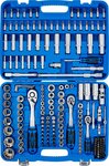 Socket Set Gear Lock 6.3 mm (1/4) drive / 10 mm (3/8) / 12.5 mm (1/2) 192 pcs.