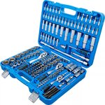 Socket Set Gear Lock 6.3 mm (1/4) drive / 10 mm (3/8) / 12.5 mm (1/2) 192 pcs.