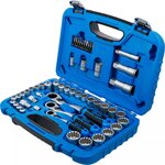 52-piece Gear Lock Go-Thru Socket Set, 4.5 - 25 mm