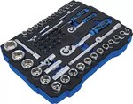 Foam Tray for BGS BOXSYS1 & 2: Socket Set 6.3 mm (1/4) / 12.5 mm (1/2) BGS systainer® 65 pcs