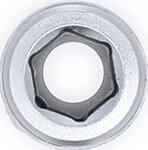 Bit Adaptor with retaining Ball (1/4) Drive internal Hexagon (1/4)