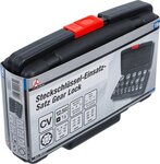 Socket Set Gear Lock 12.5 mm (1/2) Drive 19 pcs