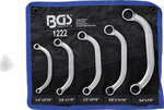 5-piece Obstruction Ring Spanner Set, Inch Sizes 1/4 - 7/8