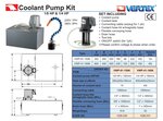 Coolant pump kit tank capacity 9 liter