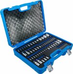 Bit Socket and Socket Set E-Type / T-Star (for Torx) / T-Star tamperproof (for Torx) / TP-Star (for Torx Plus) 60 pcs