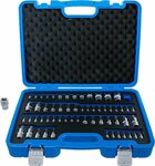 Bit Socket and Socket Set E-Type / T-Star (for Torx) / T-Star tamperproof (for Torx) / TP-Star (for Torx Plus) 60 pcs