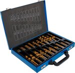 Twist & Step Drill Set HSS titanium nitrated 1 - 10 mm 231 pcs